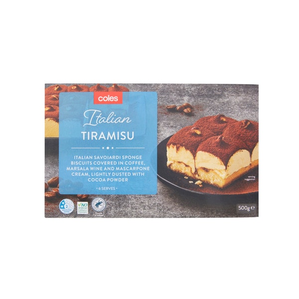 Coles Tiramisu | 500g