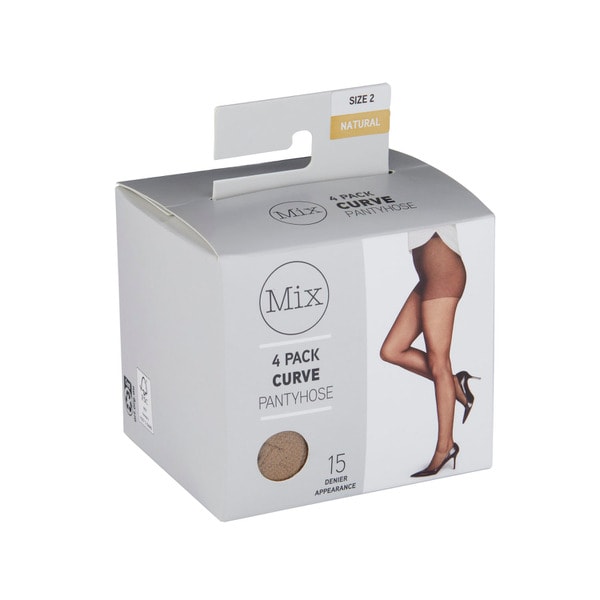 Mix Curve Ph Natural Size 2 4pack | 1 each