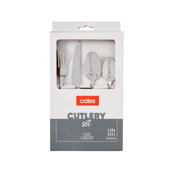 Coles Cutlery Set | 16 piece
