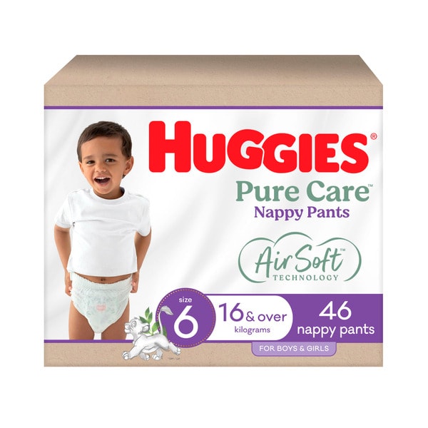 Huggies Ultimate Nappy Pants Size 6 (15kg & Over) | 46 pack