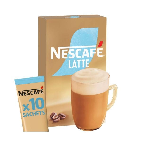 Nescafe Coffee Sachets Latte | 10 pack