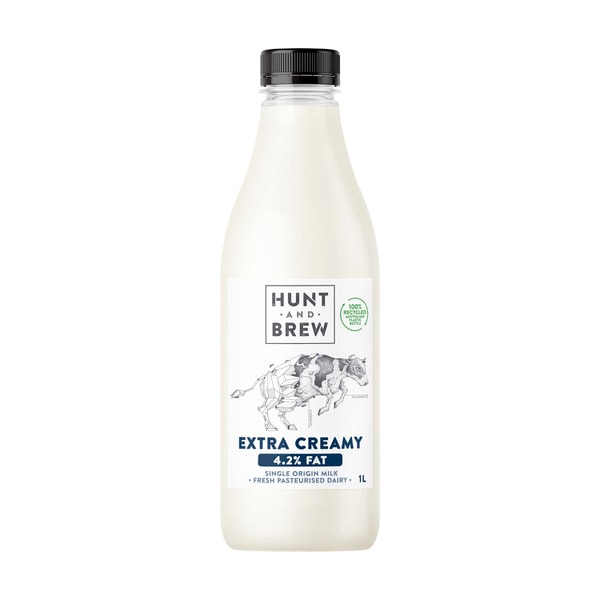 Hunt & Brew Extra Creamy Milk | 1L