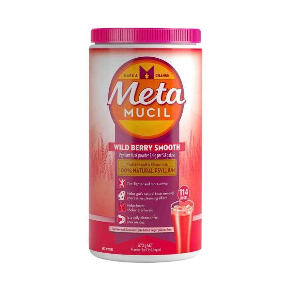 Metamucil 114 Dose Wild Berry | 673g