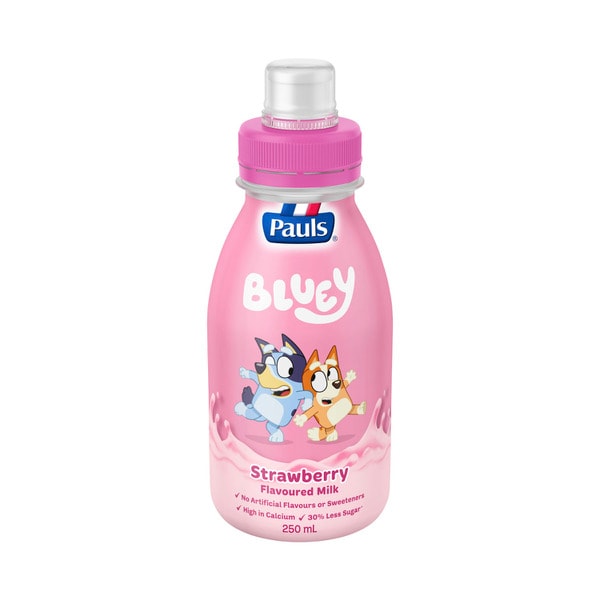 Pauls Bluey Strawberry Flavoured Milk | 250mL