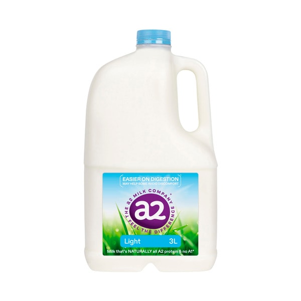 A2 Dairy Light Milk | 3L