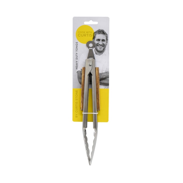 Curtis Stone Heavy Duty Tongs | 1 each