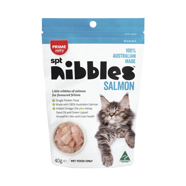 Prime Pantry Nibbles Cat Treat Salmon | 40g