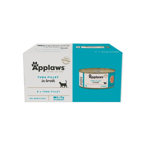 Applaws Cat Food Multipack Tuna Fillets 70g | 8 pack