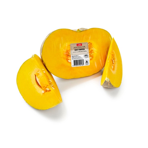 Coles Kent Pumpkin Cut | approx. 900g each