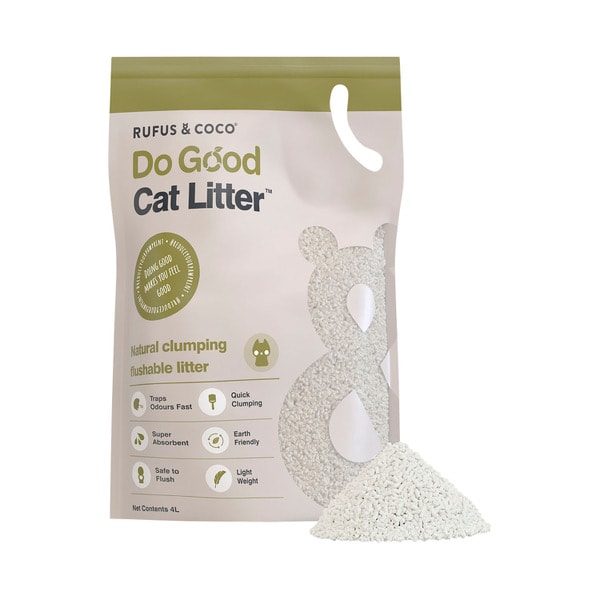 Rufus & Coco Do Good Cat Litter | 4L