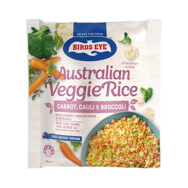Birds Eye Carrot- Cauli & Broccoli Veggie Rice | 500g