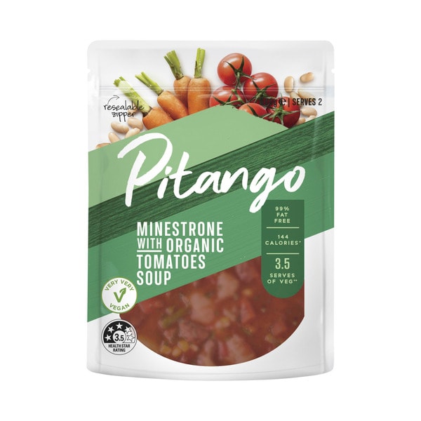 Pitango Organic Soup Minestrone | 600g