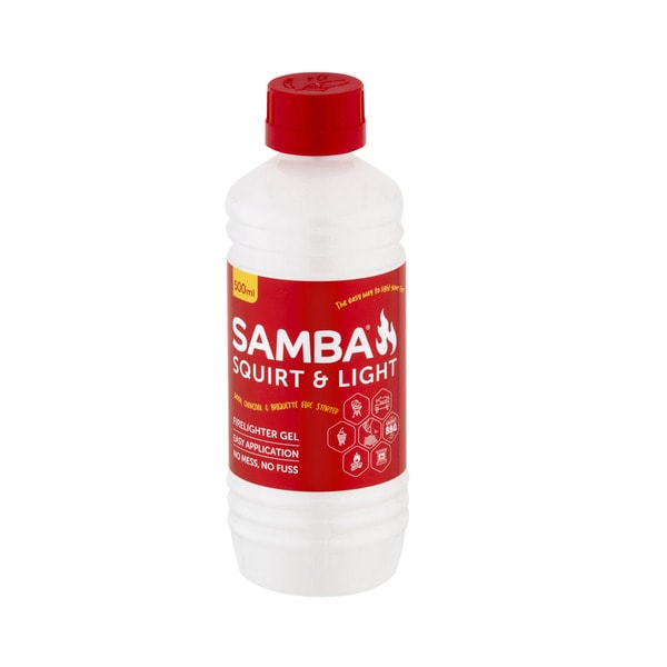 Samba Squirt & Light Firelighter Gel | 500mL