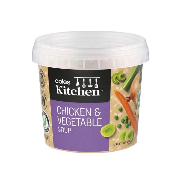 Coles Kitchen Chicken & Vegetable Soup | 300g
