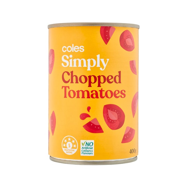 Coles Chopped Tomatoes Canned | 400g