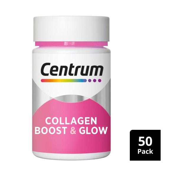 Centrum Benefit Blends Collagen Boost & Glow with Copper Vitamin C & E | 50 pack