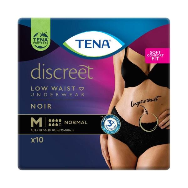 Tena Women's Pants Low Waist Normal Medium Incontinence Pant | 10 each