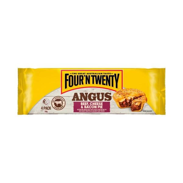 Four N Twenty Angus Beef Cheese & Bacon Pies | 700g