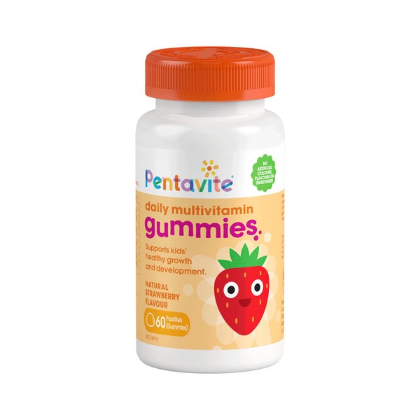 Pentavite Kids Gummies Multivitamin | 60 pack