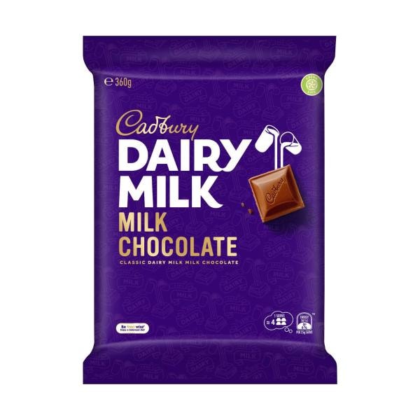 Cadbury Dairy Milk Large Chocolate Block | 360g
