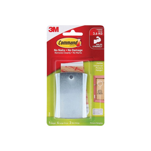 Command Jumbo Universal Picture Hanger Metal | 1 pack
