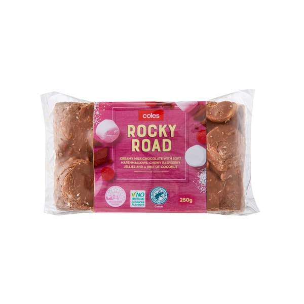 Coles Rocky Road | 250g