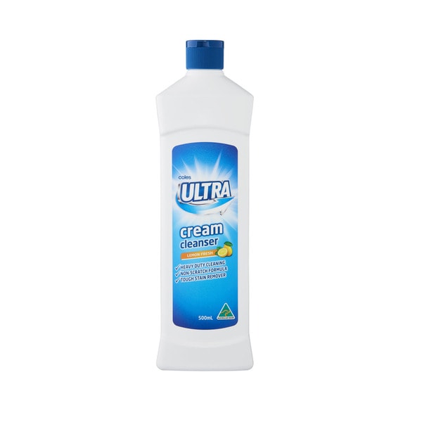 Coles Ultra Cream Cleanser Lemon | 500mL