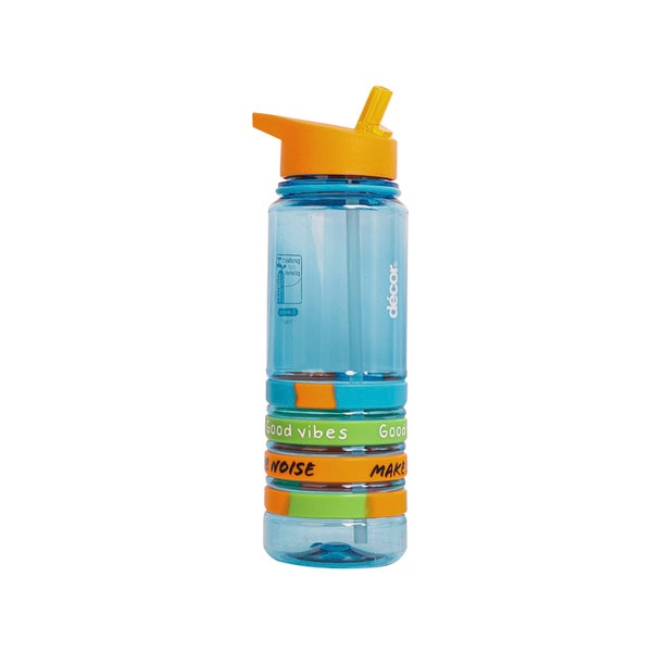 Decor Quad Bands Tritan Bottle 750mL | 1 each