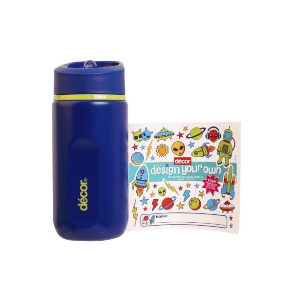 Decor Sip Straw Junior Stainless Steel Bottle 500mL | 1 each