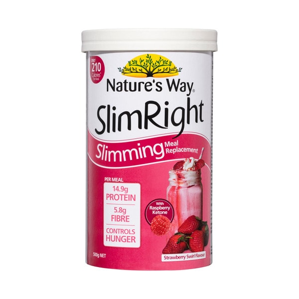 Nature's Way Slim Right Strawberry Powder | 500g