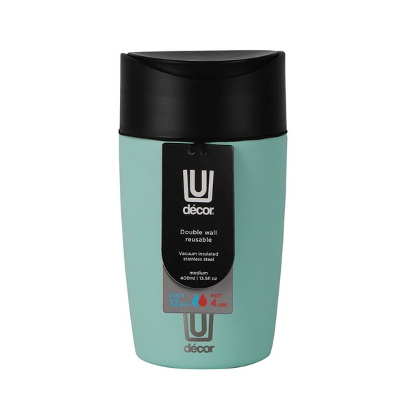 Decor Double Wall Reusable Travel Mug | 400mL