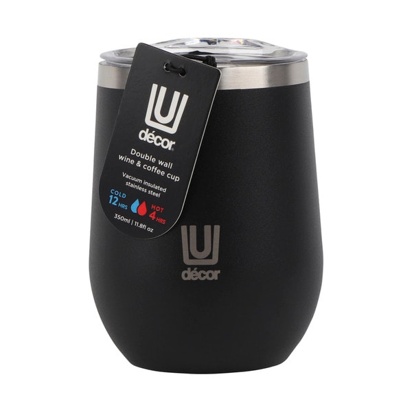 Decor Double Wall Wine & Coffee Cup 300mL | 1 each
