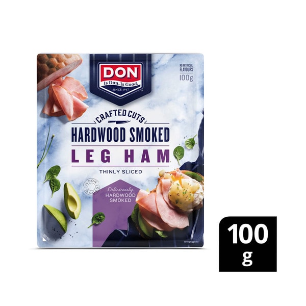 Don Crafted Cuts Hardwood Double Smoked Leg Ham | 100g