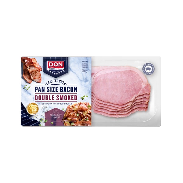 Don Crafted Cuts Double Smoked Pansize Bacon | 200g