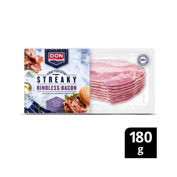 Don Crafted Cuts Streaky Bacon | 180g