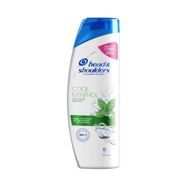 Head & Shoulders Shampoo Cool Menthol | 400mL