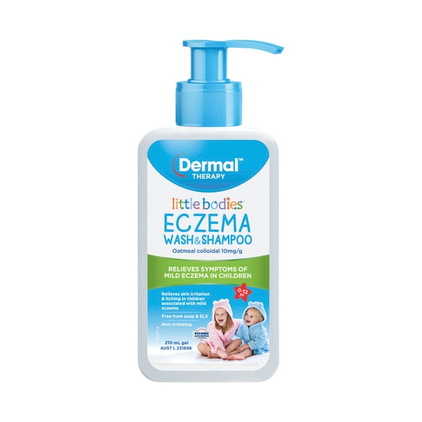 Dermal Therapy Little Bodies Eczema Wash & Shampoo | 210mL