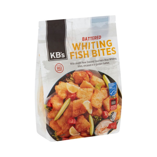 Kb's Whiting Bites Battered | 1kg