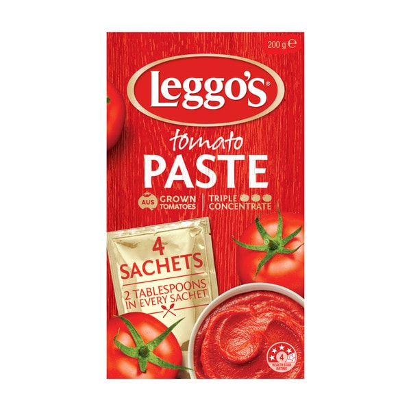 Leggo's Tomato Paste Sachet 4 Pack | 50g