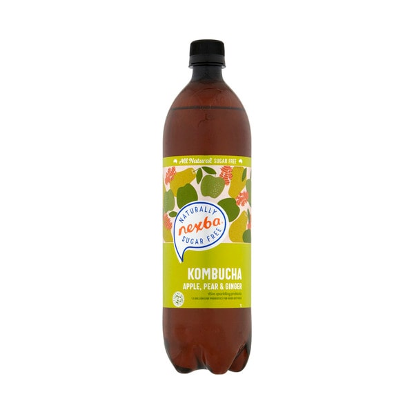 Nexba Kombucha Drink Apple Pear Ginger | 1L