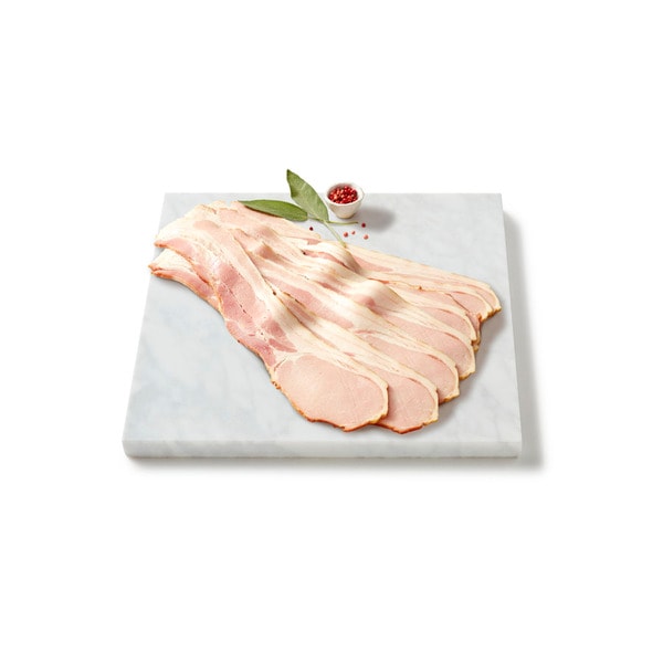Primo Middle Bacon Rind On | approx. 100g