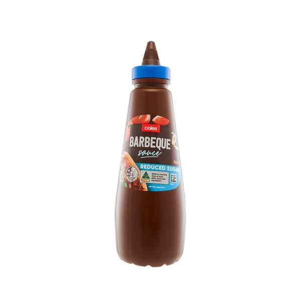 Coles 30% Sugar Reduced Bbq Sauce | 500mL