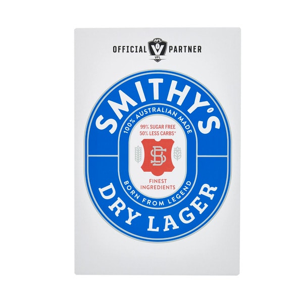 Smithy's Dry Lager Bottle 330mL | 24 Pack