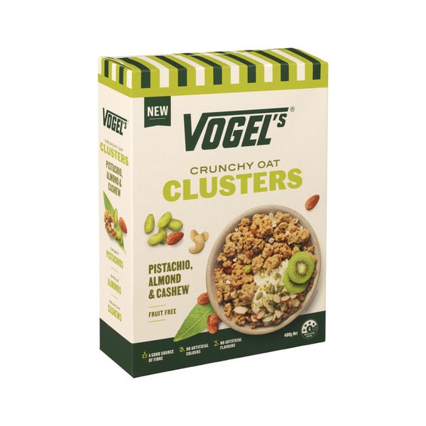 Vogel's Pistachio Almond And Cashew Crunchy Clusters | 400g