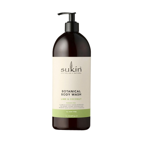 Sukin Botanical Body Wash Lime & Coconut Pump | 1L