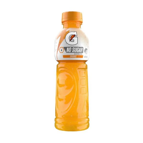Gatorade Sports Drinks Sugar Free Orange Electrolyte Bottle | 600mL