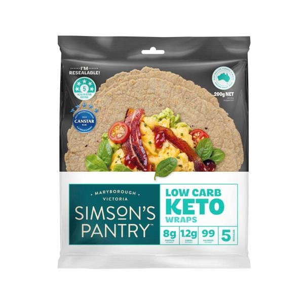 Simson's Pantry Low Carb Keto 5 pack | 200g