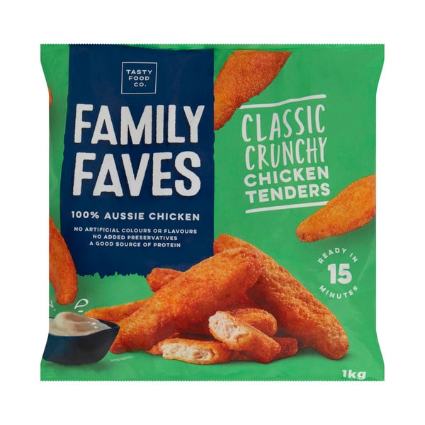 Family Fave's Crumbed Chicken Tenders | 1kg