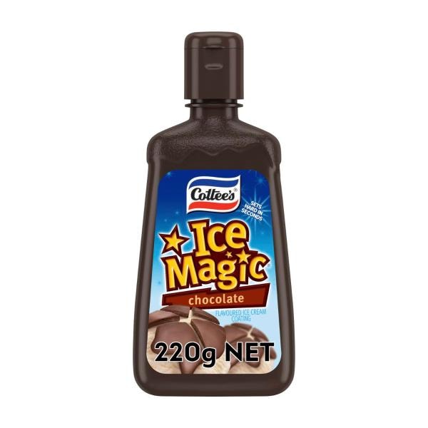 Cottees Ice Magic Chocolate Ice Cream Topping | 220g