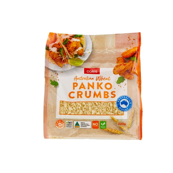 Coles Australian Panko Crumb | 220g
